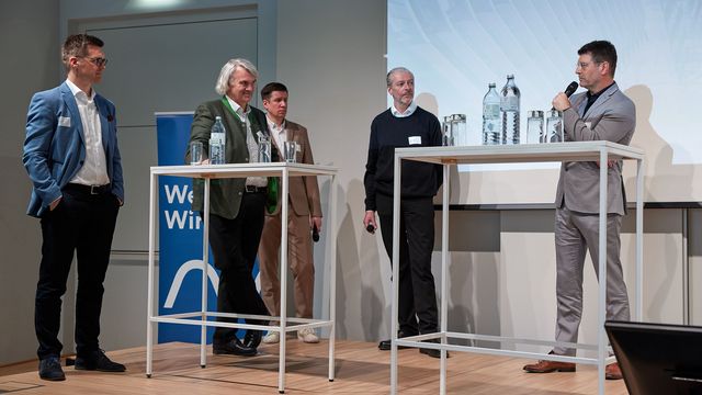 v.l.: Florian Danner, M.O.O.CON, Christian Nüssel, FCP, Frank Mettendorf, FCP, Gerald Stohlmann, Haus der Barmherzigkeit, Christoph Böck, Arbeiterkammer Niederösterreich